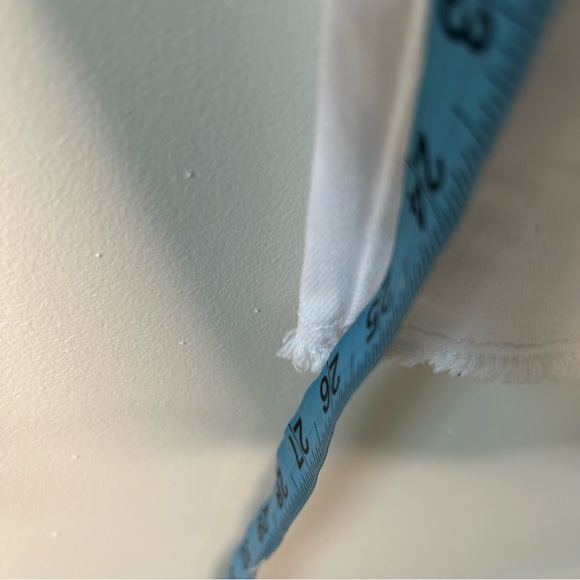 J. Jill Authentic Fit slim ankle White Denim Jeans Size 10 - Picture 10 of 12